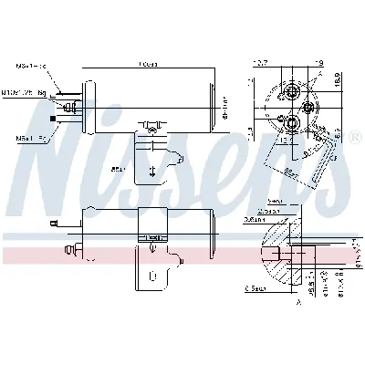Sušač, klima-uređaj NISSENS NIS 95624 IC-F79653