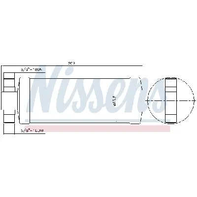 Sušač, klima-uređaj NISSENS NIS 95626 IC-F79654