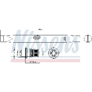 Sušač, klima-uređaj NISSENS NIS 95762 IC-G0T0PB
