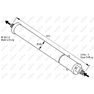 Sušač, klima-uređaj NRF NRF 33100 IC-AE5344