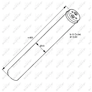 Sušač, klima-uređaj NRF NRF 33118 IC-B785E2