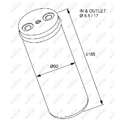 Sušač, klima-uređaj NRF NRF 33233 IC-BB3E08