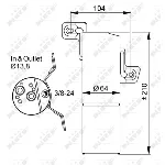 Sušač, klima-uređaj NRF NRF 33303 IC-C68015