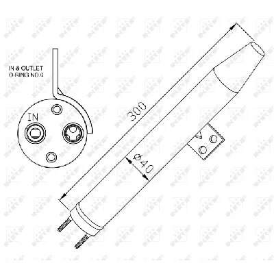 Sušač, klima-uređaj NRF NRF 33306 IC-BE0E15