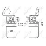 Sušač, klima-uređaj NRF NRF 33334 IC-D0B571