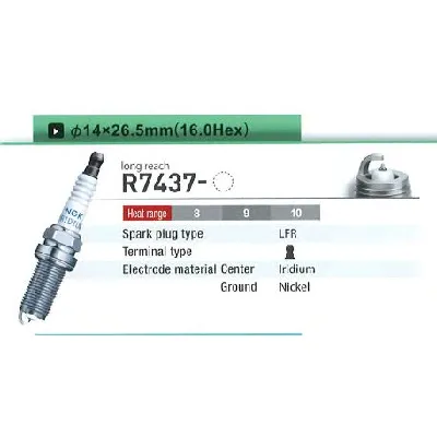 Svećica za paljenje NGK R7437-9 4654 IC-9DB1A6