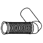 Talasasta cev, izduvni sistem DINEX DIN48189 IC-C6CEE7