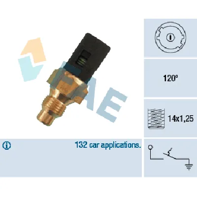 Termoprekidac, signalna lampica FAE FAE35250 IC-ABB28A