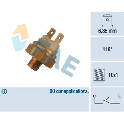 Termoprekidac, signalna lampica FAE FAE35480 IC-ABB492