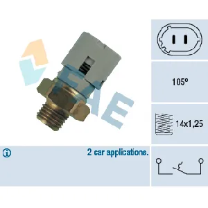 Termoprekidac, signalna lampica FAE FAE35710 IC-DAB7F6