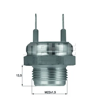 Termoprekidač, ventilator hladnjaka MAHLE TSW 1 IC-G0XV0V