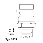 Termoprekidač, ventilator hladnjaka WAHLER WA6035.92D IC-C6B177