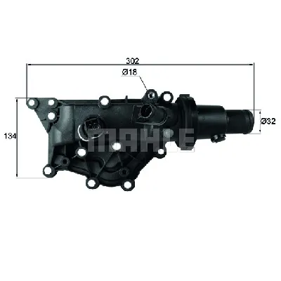 Termostat, rashladna tečnost BEHR BTH 60 89 IC-E1426A