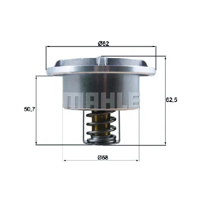 Termostat, rashladna tečnost BEHR BTHD 6 75 IC-E48A93