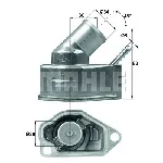 Termostat, rashladna tečnost BEHR BTI 10 92 IC-D8C9FE Termostat, rashladna tečnost BEHR BTI 10 92 IC-D8C9FE