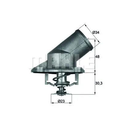 Termostat, rashladna tečnost BEHR BTI 224 92 IC-D91AA8