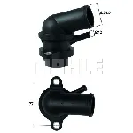 Termostat, rashladna tečnost BEHR BTI 239 87D IC-D8CAD9 Termostat, rashladna tečnost BEHR BTI 239 87D IC-D8CAD9