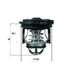 Termostat, rashladna tečnost BEHR BTI 246 50 IC-E1422B Termostat, rashladna tečnost BEHR BTI 246 50 IC-E1422B