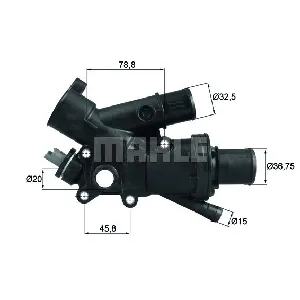 Termostat, rashladna tečnost MAHLE TH 43 83 IC-D819D2 Termostat, rashladna tečnost MAHLE TH 43 83 IC-D819D2