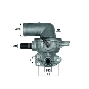 Termostat, rashladna tečnost MAHLE TI 133 88D IC-D81A3D Termostat, rashladna tečnost MAHLE TI 133 88D IC-D81A3D