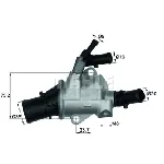 Termostat, rashladna tečnost MAHLE TI 148 88 IC-D36114 Termostat, rashladna tečnost MAHLE TI 148 88 IC-D36114