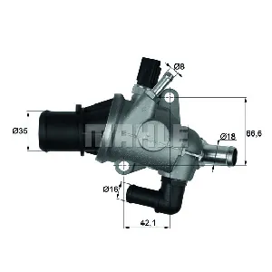 Termostat, rashladna tečnost MAHLE TI 163 88 IC-D81A54 Termostat, rashladna tečnost MAHLE TI 163 88 IC-D81A54
