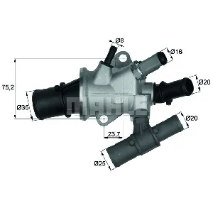 Termostat, rashladna tečnost MAHLE TI 168 88 IC-D81A59 Termostat, rashladna tečnost MAHLE TI 168 88 IC-D81A59
