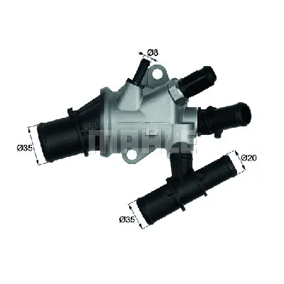 Termostat, rashladna tečnost MAHLE TI 170 88 IC-D81A5B