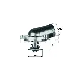 Termostat, rashladna tečnost MAHLE TI 22 87 IC-D6DCAC Termostat, rashladna tečnost MAHLE TI 22 87 IC-D6DCAC