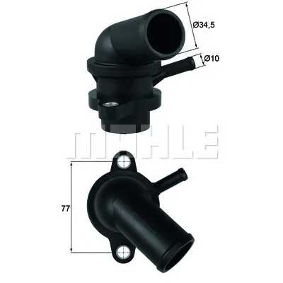 Termostat, rashladna tečnost MAHLE TI 240 87D IC-G0TPL9