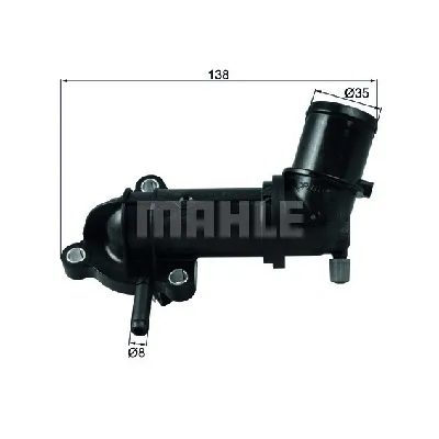Termostat, rashladna tečnost MAHLE TI 245 88 IC-G0TPLD