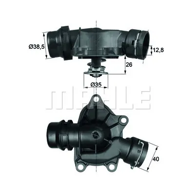 Termostat, rashladna tečnost MAHLE TI 26 88 IC-D819E9