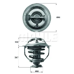 Termostat, rashladna tečnost MAHLE TX 117 95D IC-D81B13 Termostat, rashladna tečnost MAHLE TX 117 95D IC-D81B13