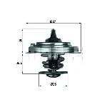 Termostat, rashladna tečnost MAHLE TX 34 82D IC-D6DCA2