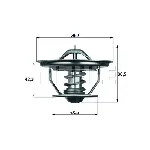 Termostat, rashladna tečnost MAHLE TX 35 79 IC-D6DCA3