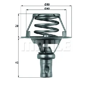 Termostat, rashladna tečnost MAHLE TX 66 91D IC-D81AE2