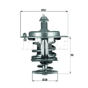 Termostat, rashladna tečnost MAHLE TX 71 82D IC-D81AE7