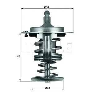 Termostat, rashladna tečnost MAHLE TX 82 80D IC-D81AF2