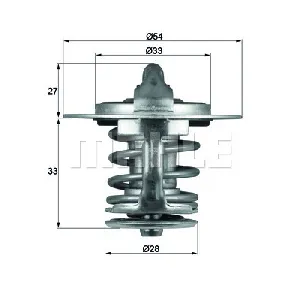 Termostat, rashladna tečnost MAHLE TX 84 77 IC-D81AF4