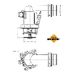 Termostat, rashladna tečnost NRF NRF 725001 IC-G0TPQK
