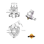 Termostat, rashladna tečnost NRF NRF 725025 IC-G0TPR3