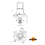 Termostat, rashladna tečnost NRF NRF 725030 IC-G0TPR7