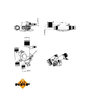 Termostat, rashladna tečnost NRF NRF 725059 IC-G0TPRW