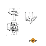 Termostat, rashladna tečnost NRF NRF 725079 IC-G0TPSF