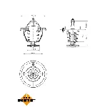 Termostat, rashladna tečnost NRF NRF 725087 IC-G0TRAK