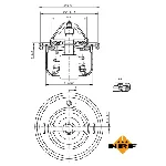 Termostat, rashladna tečnost NRF NRF 725127 IC-G0TSKQ