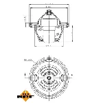 Termostat, rashladna tečnost NRF NRF 725149 IC-G0TSL6