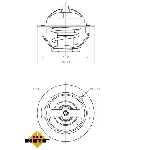 Termostat, rashladna tečnost NRF NRF 725181 IC-G0TSLU