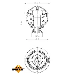 Termostat, rashladna tečnost NRF NRF 725209 IC-G0TSMG