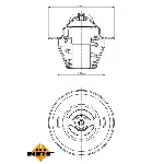 Termostat, rashladna tečnost NRF NRF 725212 IC-G0TSMJ